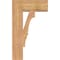 Ekena Millwork Balboa Block Smooth Bracket, Western Red Cedar, 5 1/2"W x 18"D x 30"H BKT06X18X30BOA05SWR - alternate 4